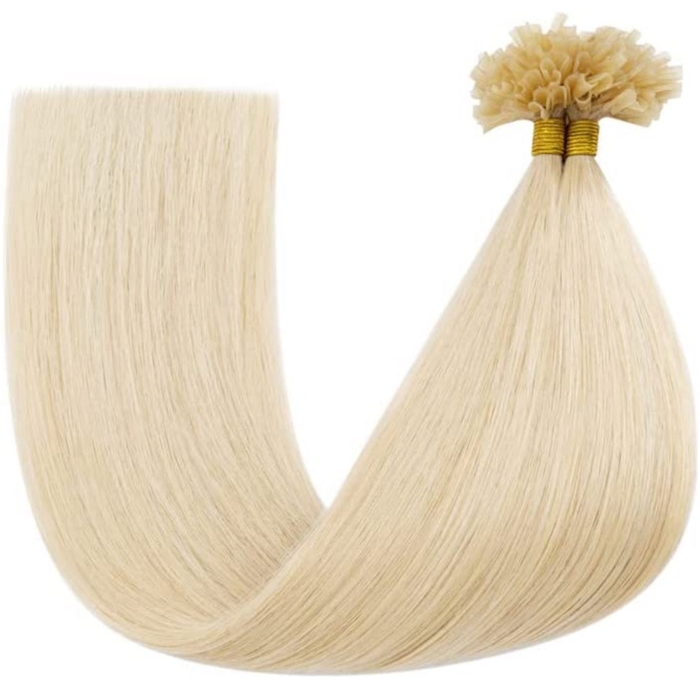 16” U Tip Hair Extensions Human Hair, Pre Bonded,50g/pack 100 strands - Picture 4 of 8